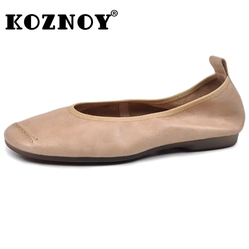 

Женские этнические мокасины из натуральной кожи, 1,5 см