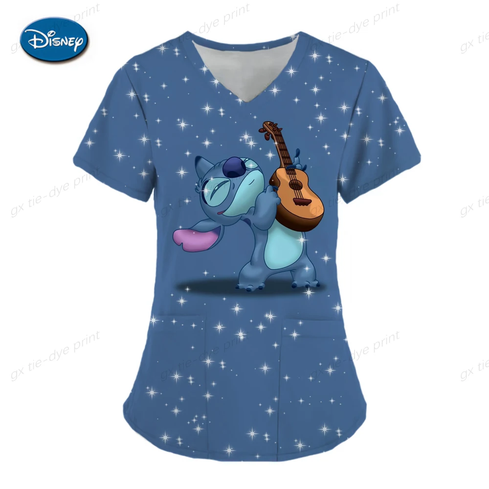 Униформа медсестры для больницы женская модель повседневные фонарики с коротким