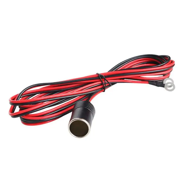 

12V 24V Car Heater Current Limit Line Car Battery To Cigarette Lighter Hole Battery Connection Line Adapter Cable Accessories