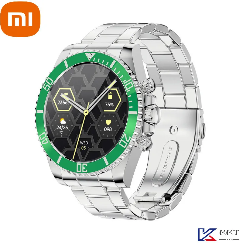 

Смарт-часы XIAOMI AW12 Pro мужские с Bluetooth, пульсометром и фитнес-трекером