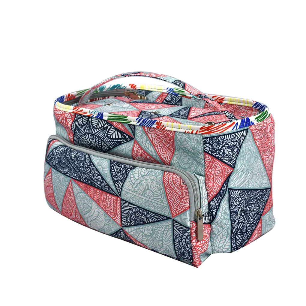 

Empty Knitting Tote Yarn Storage Case Carrying Knitting Needles Crochet Hooks Sewing Accessories Organizer Bag