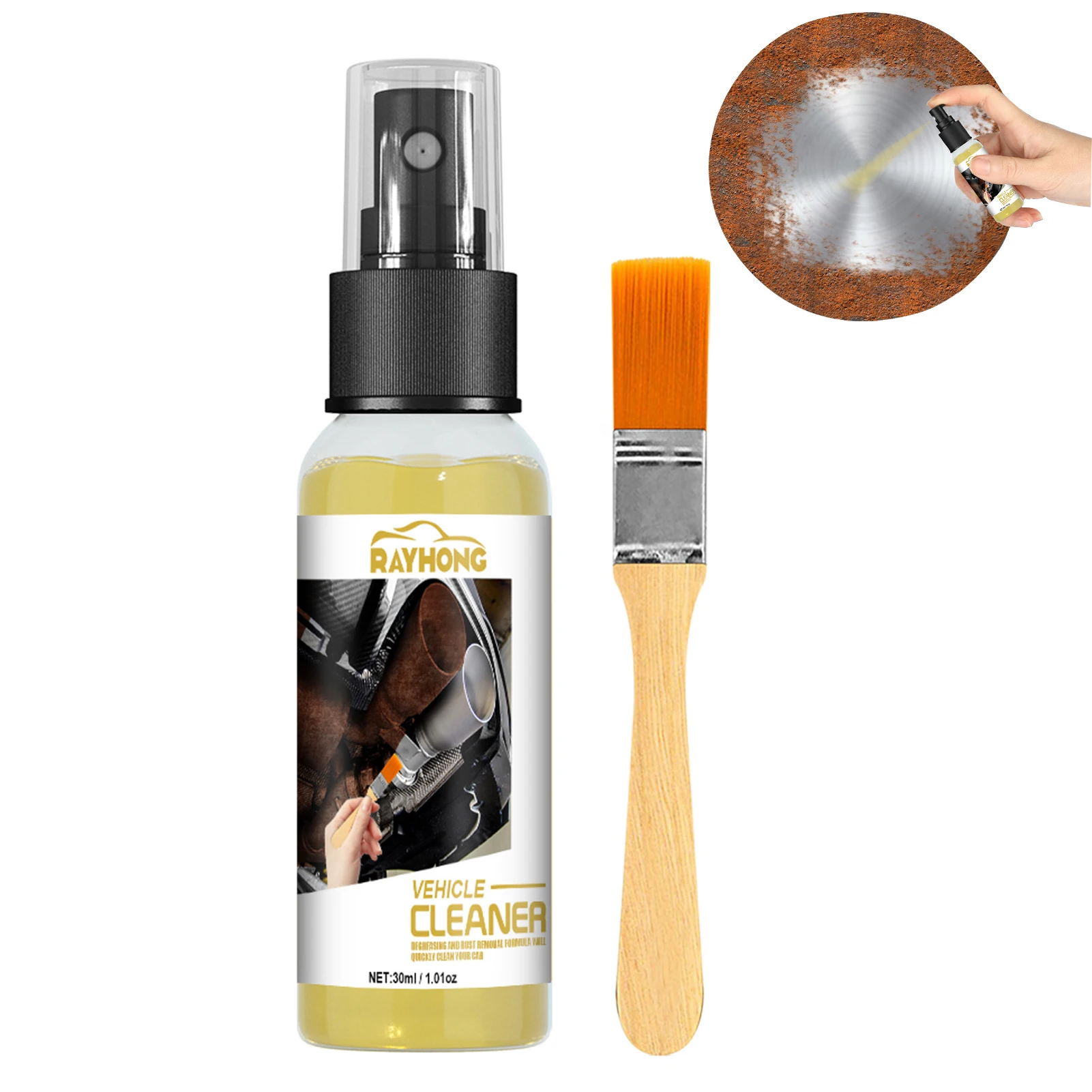 

Средство для удаления краски от ржавчины для автомобилей, средство для удаления краски от ржавчины, средство для удаления металлических пятен и кондиционер, ингибитор коррозии, уход за поверхностью