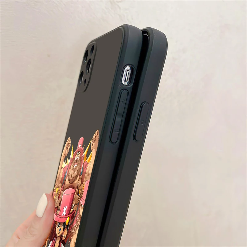 one piece anime phone case for funda iphone 11 12 13 pro max 12 mini x xr xs max 6 6s 7 8 plus coque back carcasa celular free global shipping