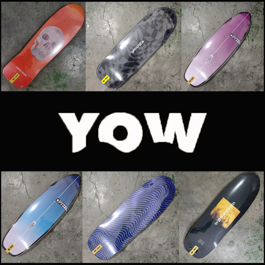 Фото Долги для скейтборда YOW Land Surf, только 30 ~ 34 дюйма, полный канадский клен, материал хорошего качества №1