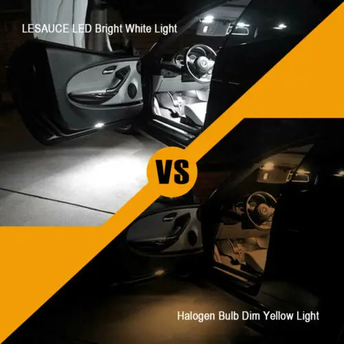 

T10 175 2815 For Nissan Altima 2007-2015 Led Dome Light Bulbs 15Smd White Canbus