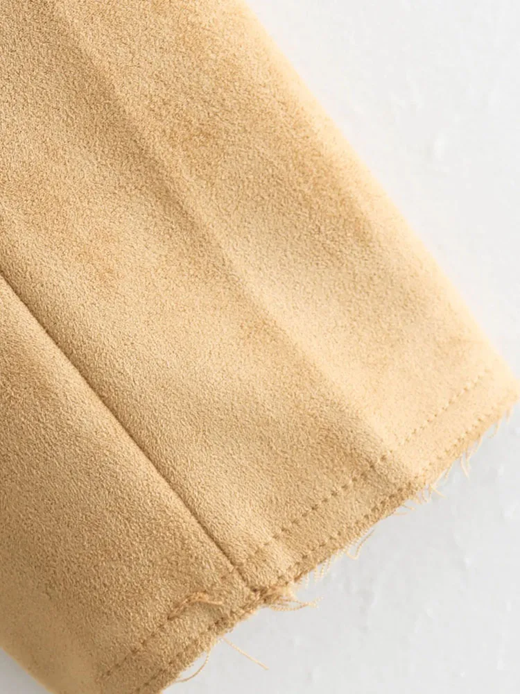 VigoCasey 2025 весеннее женское однотонное пальто женская однобортная куртка с длинным