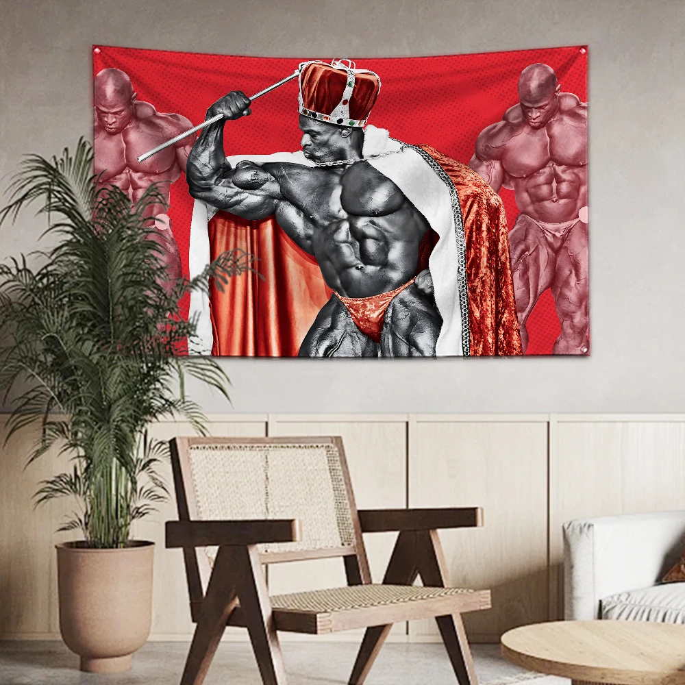 3x5 футов бодибилдинг тренажерный зал Арнольд Шварценеггер флаг полиэфир