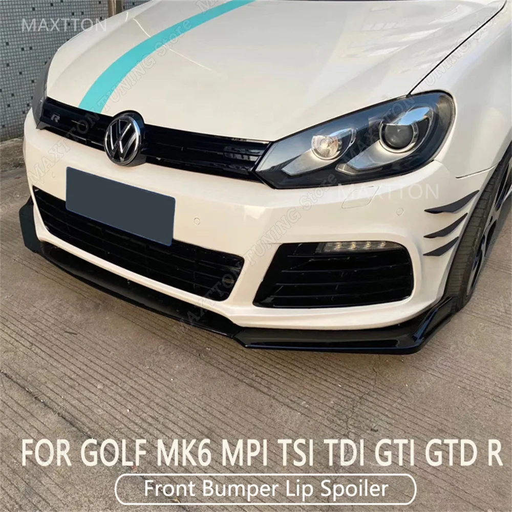 Для Volkswagen Golf 6 MK6 мпай TSI TDI GTI GTD R R20, передний бампер, спойлер, сплиттер, диффузор, канаты, Bodykits 2009-2013, настройка Для Volkswagen Golf 6 MK6 мпай TSI TDI GTI GTD R R20, передний бампер, спойлер, сплиттер, диффузор, канаты, Bodykits 2009-2013, настройка
