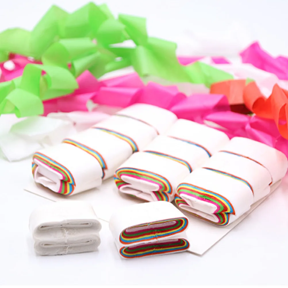 

24pcs Mouth Coils Vomit Paper Tricks Magician Accessories Colored Mouth Coils Paper Stage Gimmick Props