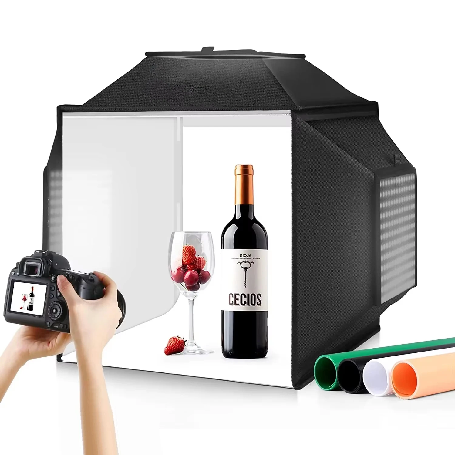 Лайтбокс для фотосъемки 40 см/15 8 дюйма 72 Вт