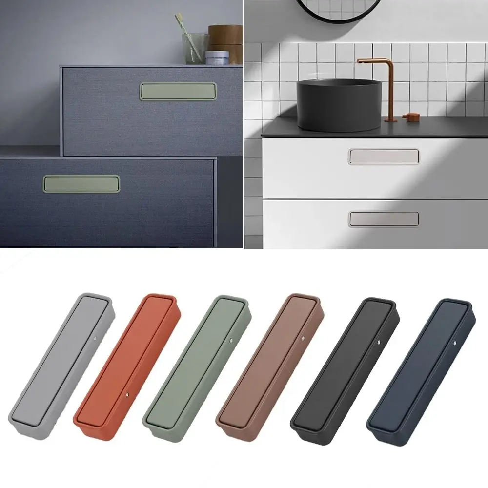 

Hardware Sliding Door Handle Fashion Aluminium Alloy Modern Door Handlebar Embedded Pull Embedded Door Knob Cabinet