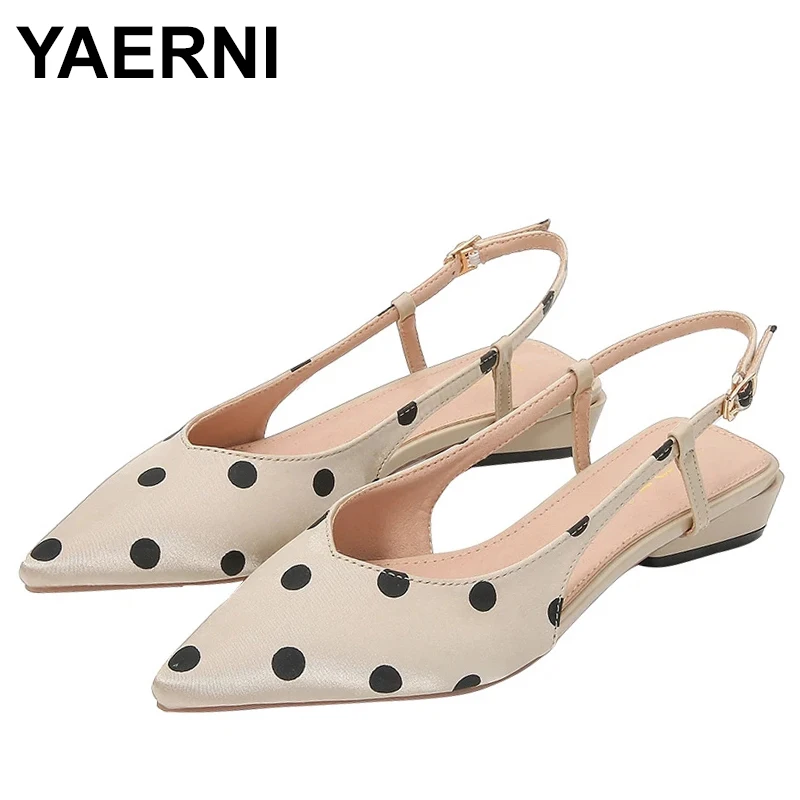 

Summer Women Mules Flats Ladies Sandals Slip on Pointed Toe Women Slippers Flip Flops Rhinestone Female Casual Slides Chaussure