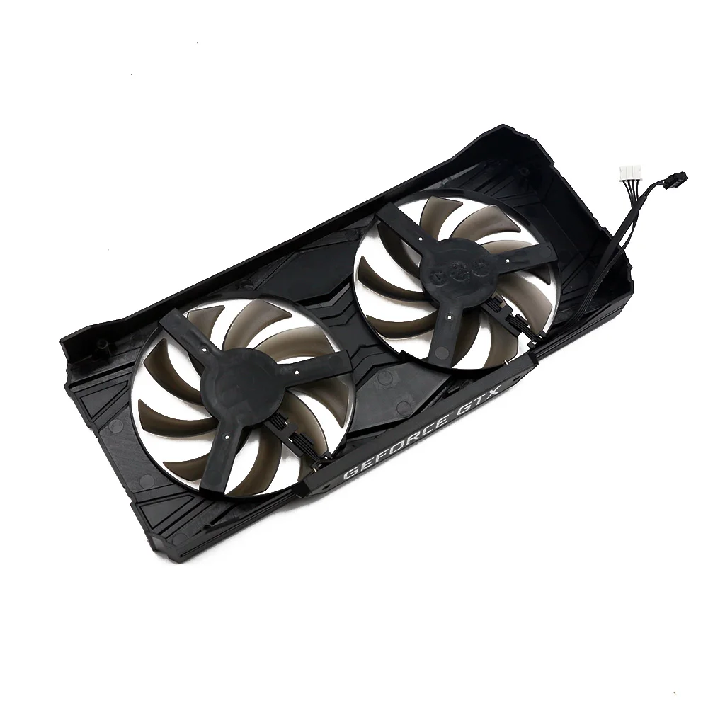 Фото Кастомный двойной вентилятор охлаждения GA91S2U для видеокарт Palit Gainward GTX 1660 SUPER 1660Ti Ghost OC (для RTX 1660, RTX 1660Ti) №2