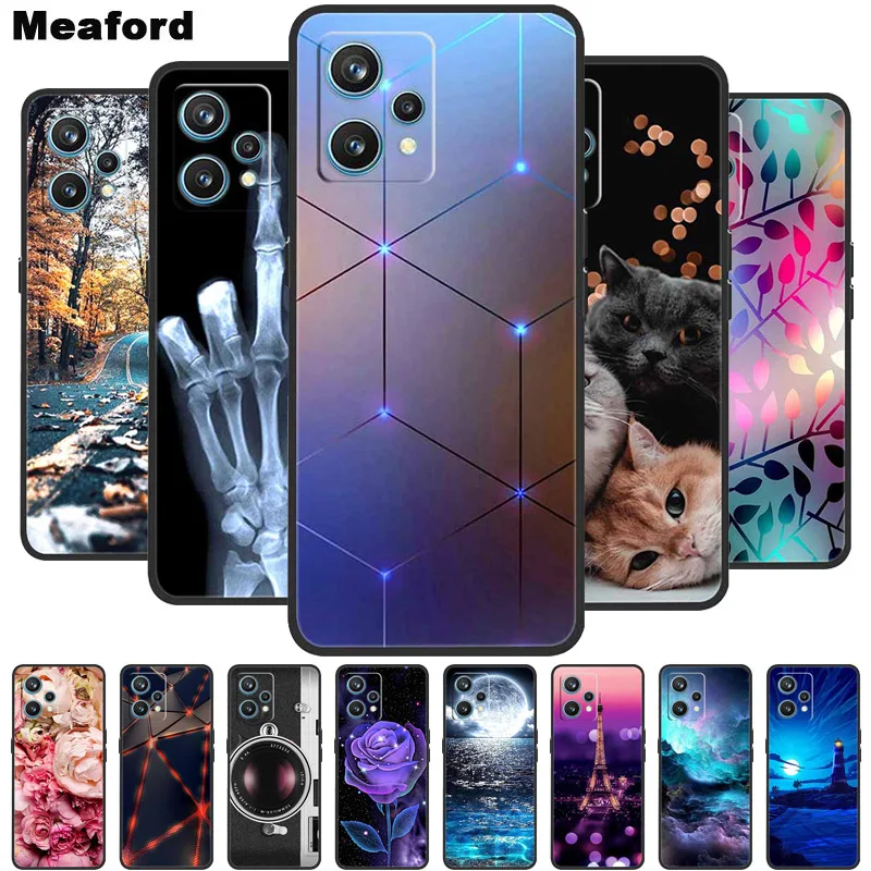 

For Realme 9 Pro Plus Case Shockproof Soft silicone TPU Back Cover For Realme9 Pro Plus Phone Cases Realme 9 Pro+ Cute Cartoon