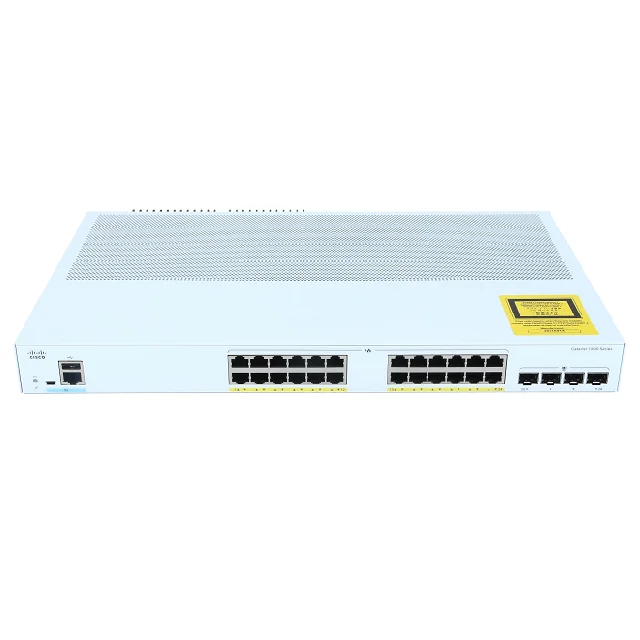 

Original 24x 10/100/1000 Ethernet PoE+ ports 24 Ports Cisco Switch C1000-24P-4G-L