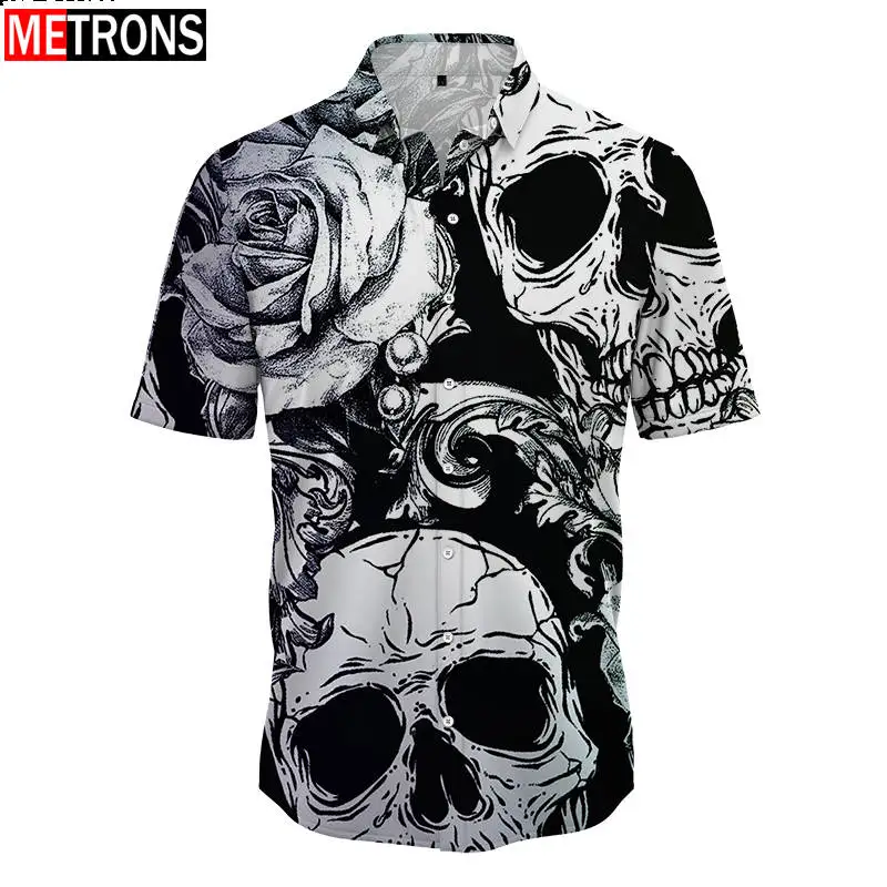 Рисунок 3 - Мужская свободная рубашка с коротким рукавом