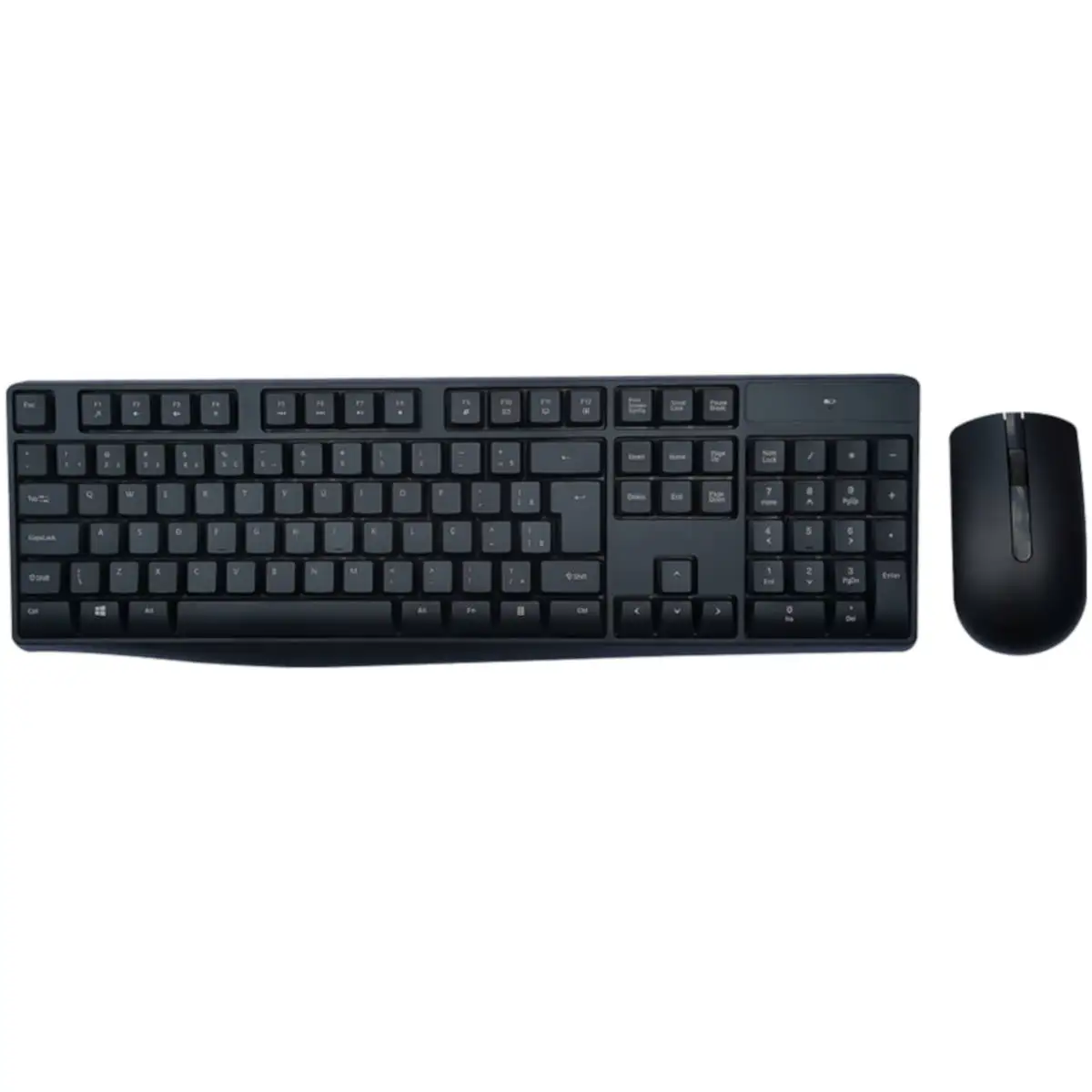 

WIRELESS KEYBOARD AND MOUSE KIT 2.4GHZ MULTIMEDIA USB BULK WITH TC269 PILES