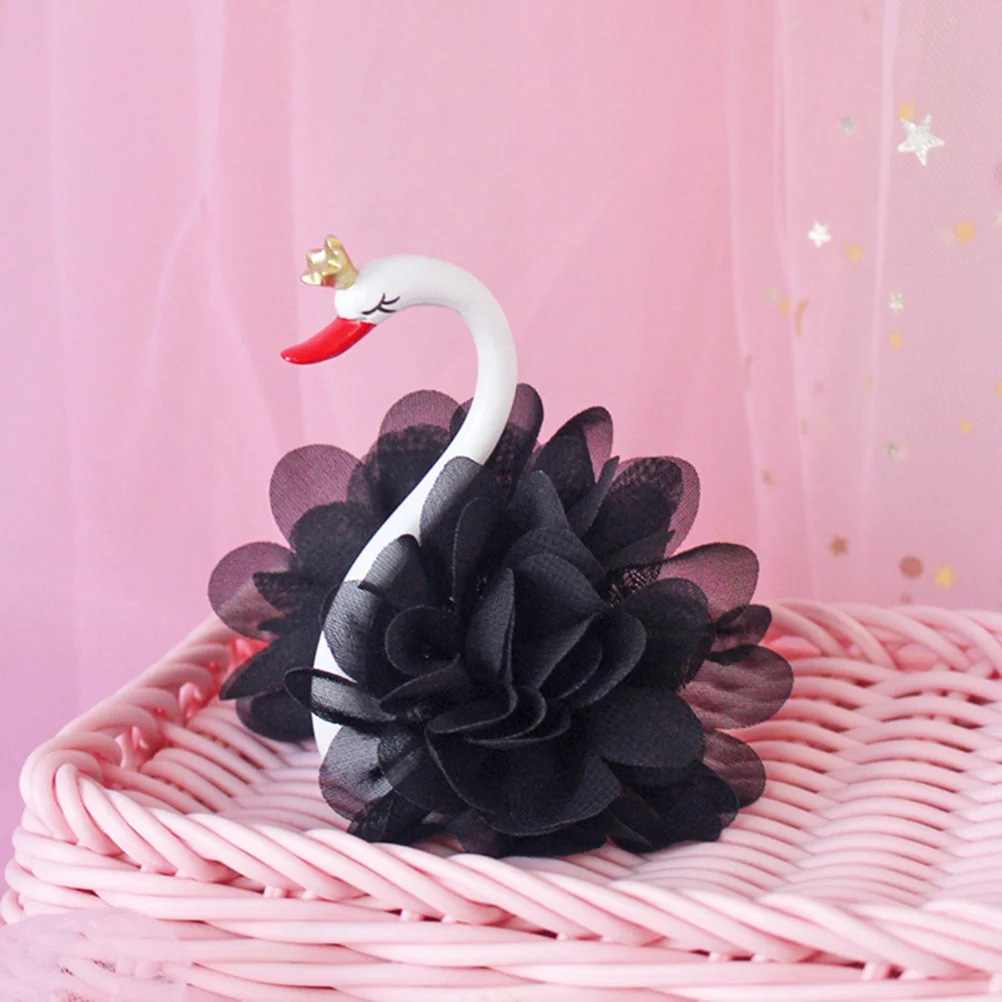 

Swan Wedding Cake Decoration Figure Table Bridal Party Anniversary Ornament Centerpiece Shower Tabletop Figurine Decorations