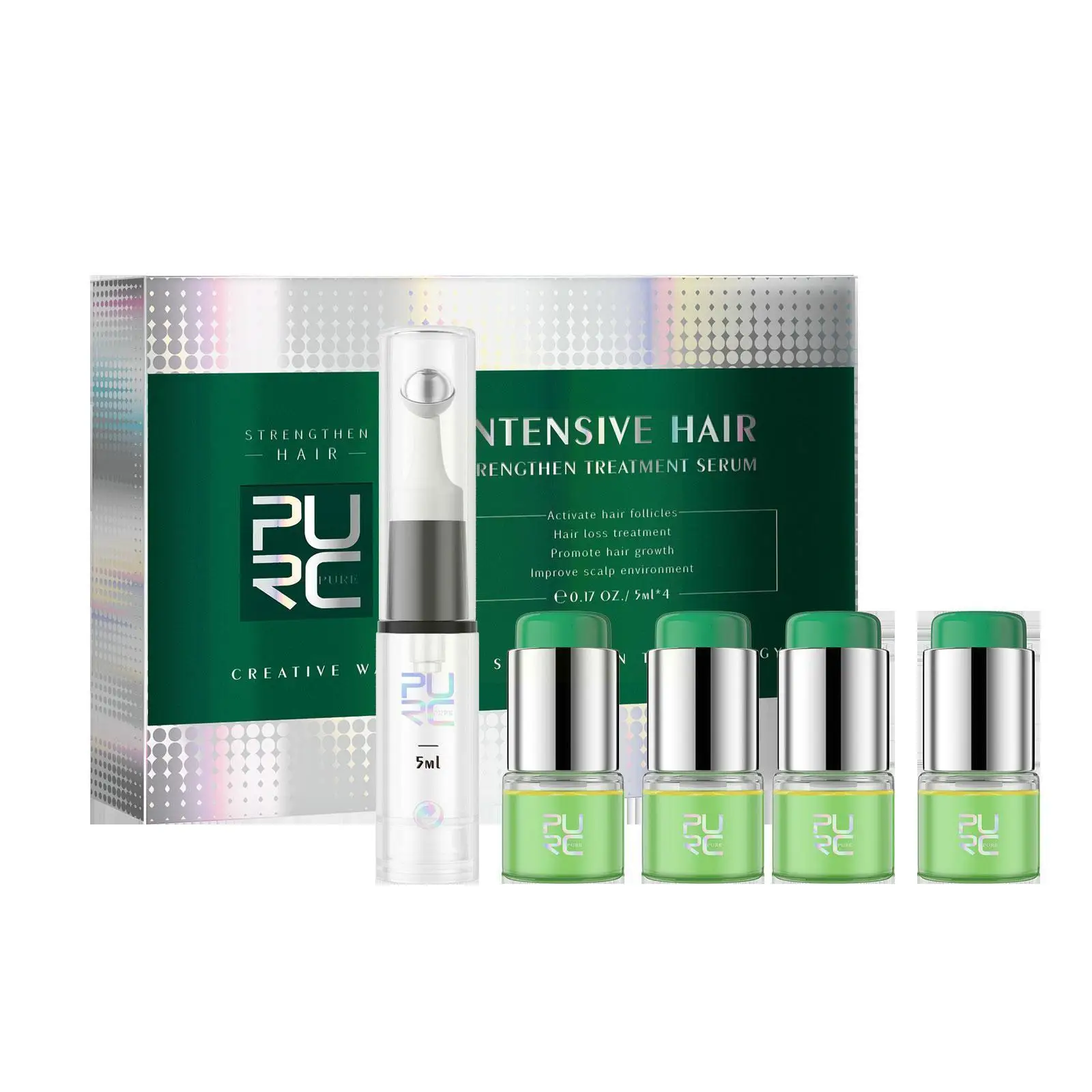 

Purc Ginger Essence Kit Repair Dry, Break, Frizz, Strengthen Care Dye Hair Hair And Perm Products Damaged Hair, H7p3
