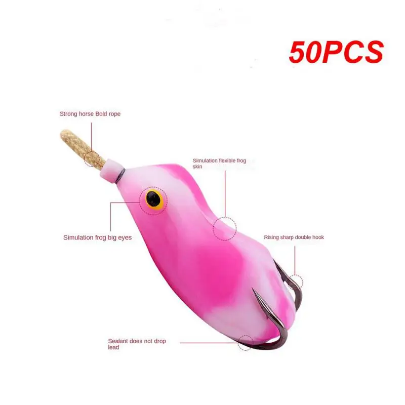 

50 шт., рыболовная приманка, 6 см, 15 г