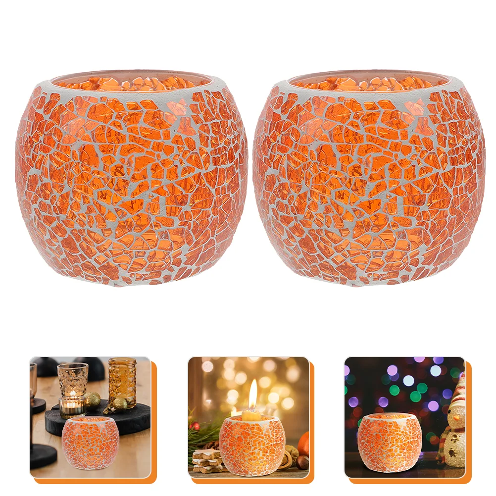 

Holder Mosaic Tealight Tea Holders Light Table Centerpiece Wedding Lights Cup Romantic Burner Jar Scented Aromatherapy Tealights