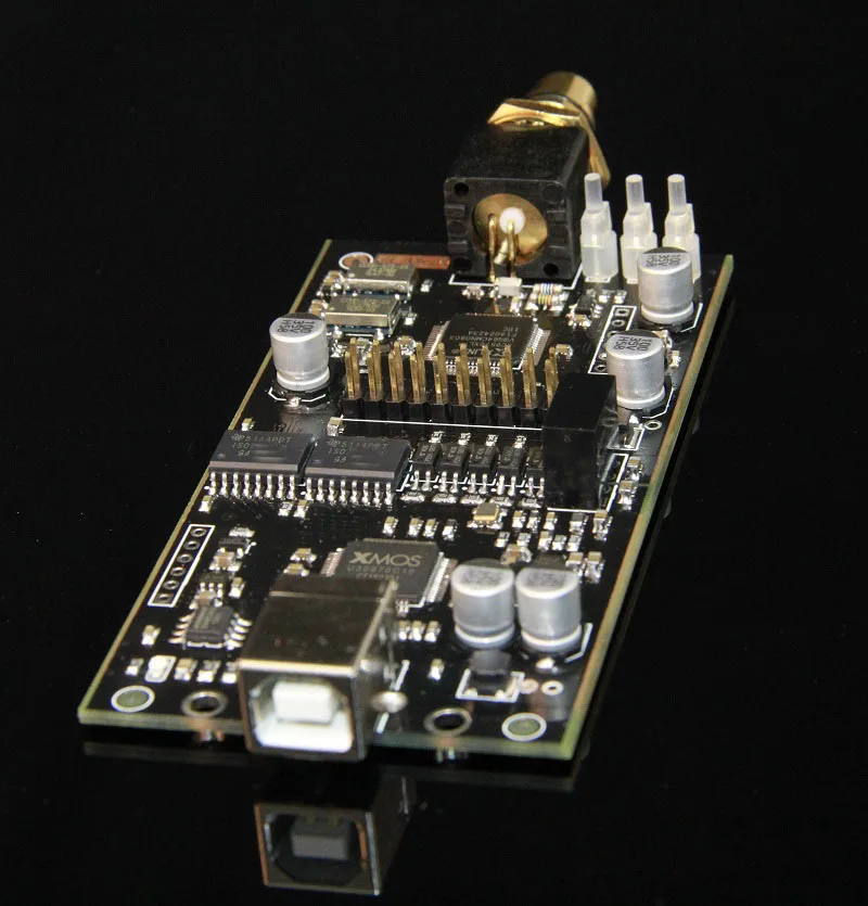 SINGXER F-1 XMOS Модуль цифрового интерфейса USB с чипом XU208 Высококачественная