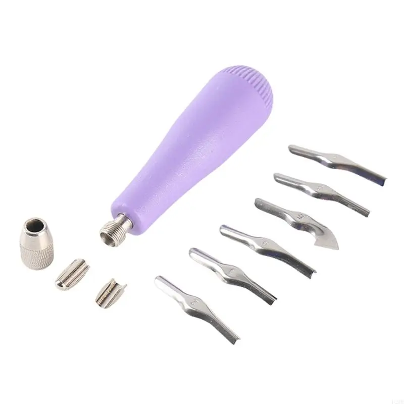 U2JE Linoleum Carving Tool набор с 6 размерной резьбой для резьбы резак -резак Lino