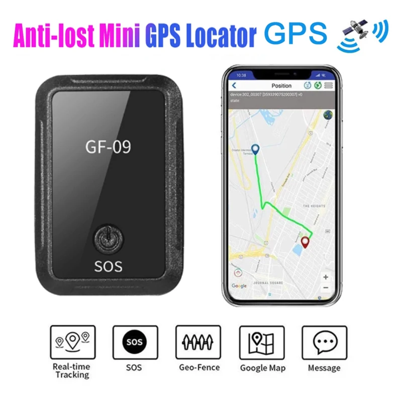 

OQW GF-09 20 21 22 Mini GPS Tracker Car APP Remote Control Anti-Theft Device GSM GPRS Locator Magnetic Voice Gps Para Auto 2022