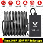 Камера-Эндоскоп 8 мм, 1200 МП, P, Wi-Fi, HD