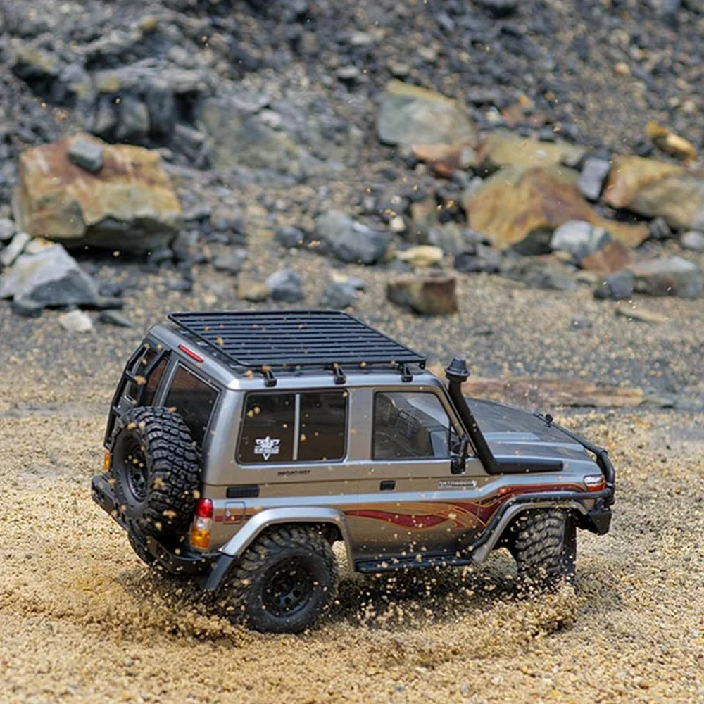 Фото RGT EX86020 Радиоуправляемый автомобиль LC71 RTR 1/10 4WD Автомобиль с дистанционным управлением 2,4G RC Электрическая модель автомобиля Rock Crawler Игрушки для взрослых и детей №5