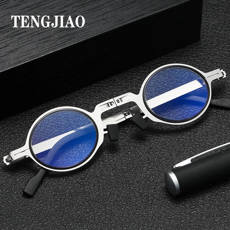 

Складные очки для чтения TENGJIAO для женщин и мужчин, очки для дальнозоркости с защитой от сисветильник, диоптрии, Eeywear + 1,0 + 1,5 + 2,0 + 2,5 + 3,0 + 3,5 + 4,0