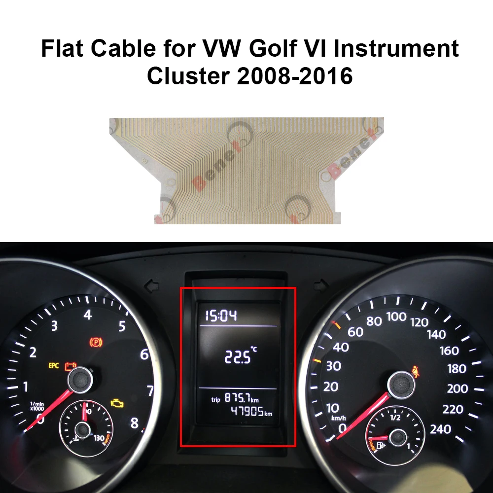 Плоский кабель для VW Golf VI/Passat/T5/Polo Skoda Fabia Seat Altea Instrument |