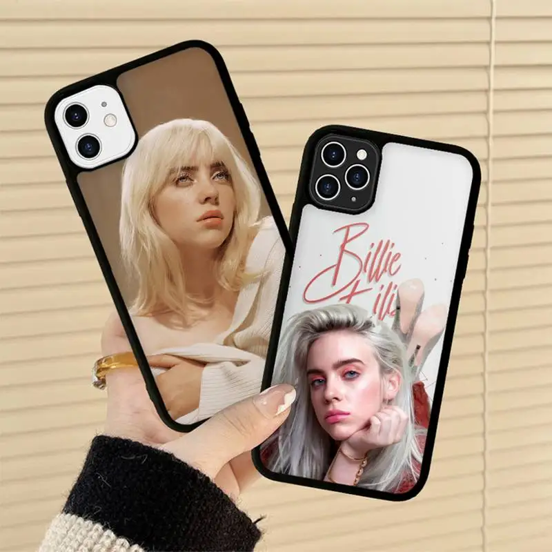 

America girl singer Phone Case Silicone PC+TPU Case for iPhone 11 12 13 Pro Max 8 7 6 Plus X SE XR Hard Fundas