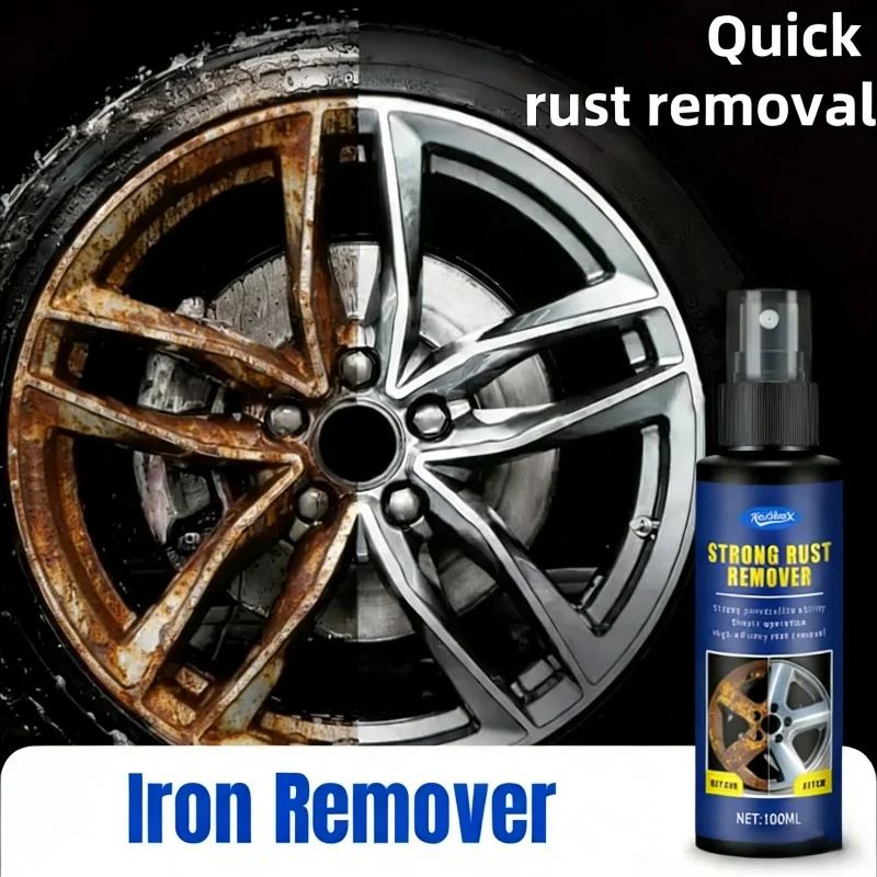 

Универсальный спрей для удаления ржавчины и восстановления металлических поверхностей, для автомобильных дисков и металла, сильное очищение, эффективность и надежность