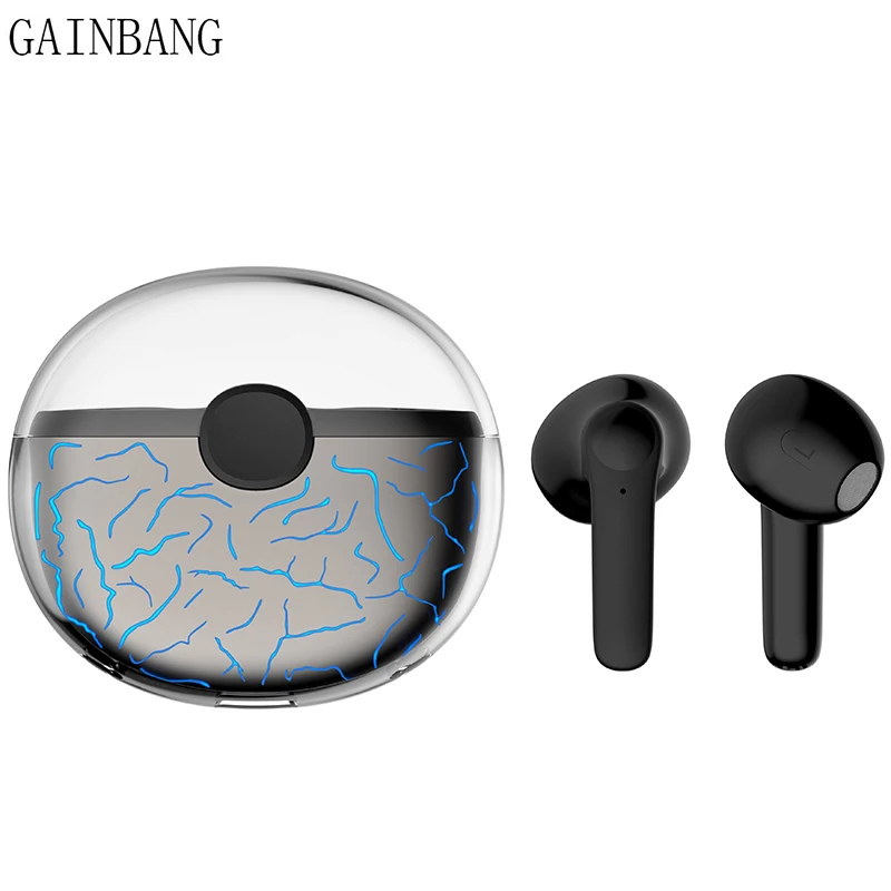 

Беспроводные Bluetooth-наушники VG58 с цветным дышащим светом, миниатюрные наушники-вкладыши, спортивные водонепроницаемые наушники с микрофоно...