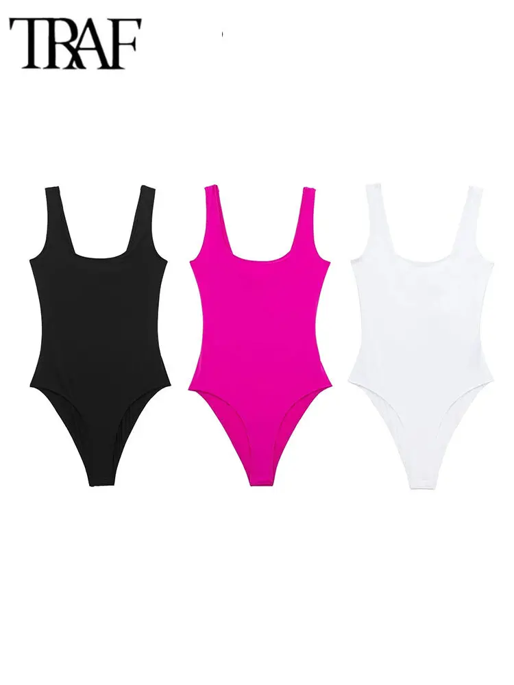 

Женское боди с открытой спиной, без рукавов