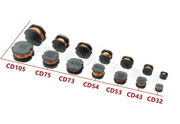 

10 шт. CD127/105/104/75/74/54/43/32 5D28/4D28/3D16 0650 0630 0520 1040 5040 1265 3,3/2,2/4,7/6,8/10/15/33/47/68/100uh/Mh Индуктор