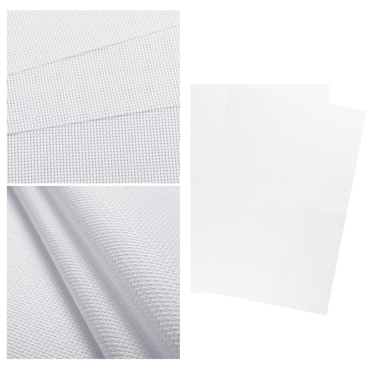 

Cloth Cross Supplies Aida Fabric Accessories Cotton Embroidery Counted Kit