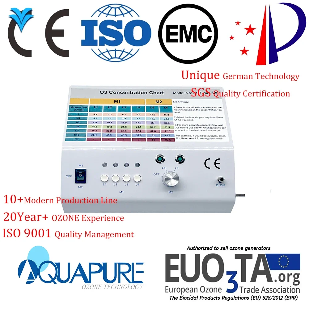 Профессиональный медицинский генератор озона | Ультрачистая машина озоновой