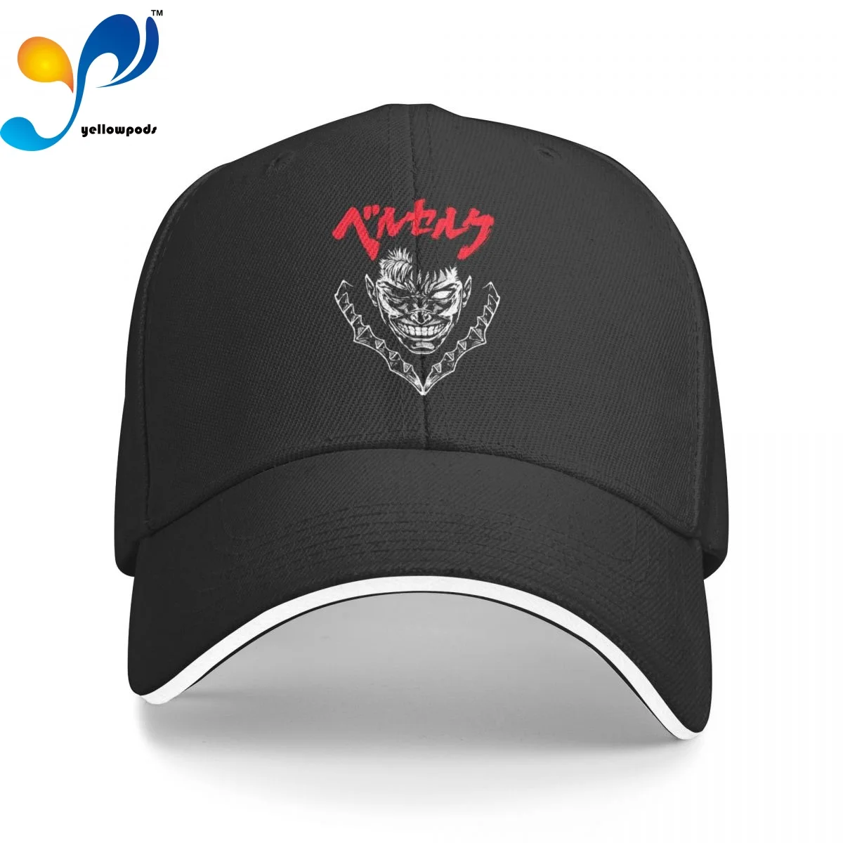 

Berserk Anime Logo Trucker Cap Snapback Hat for Men Baseball Mens Hats Caps for Logo