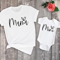 mama and mini shirt mama mini matching set baby and mama family matching outfits mini onesie new mom gift idea