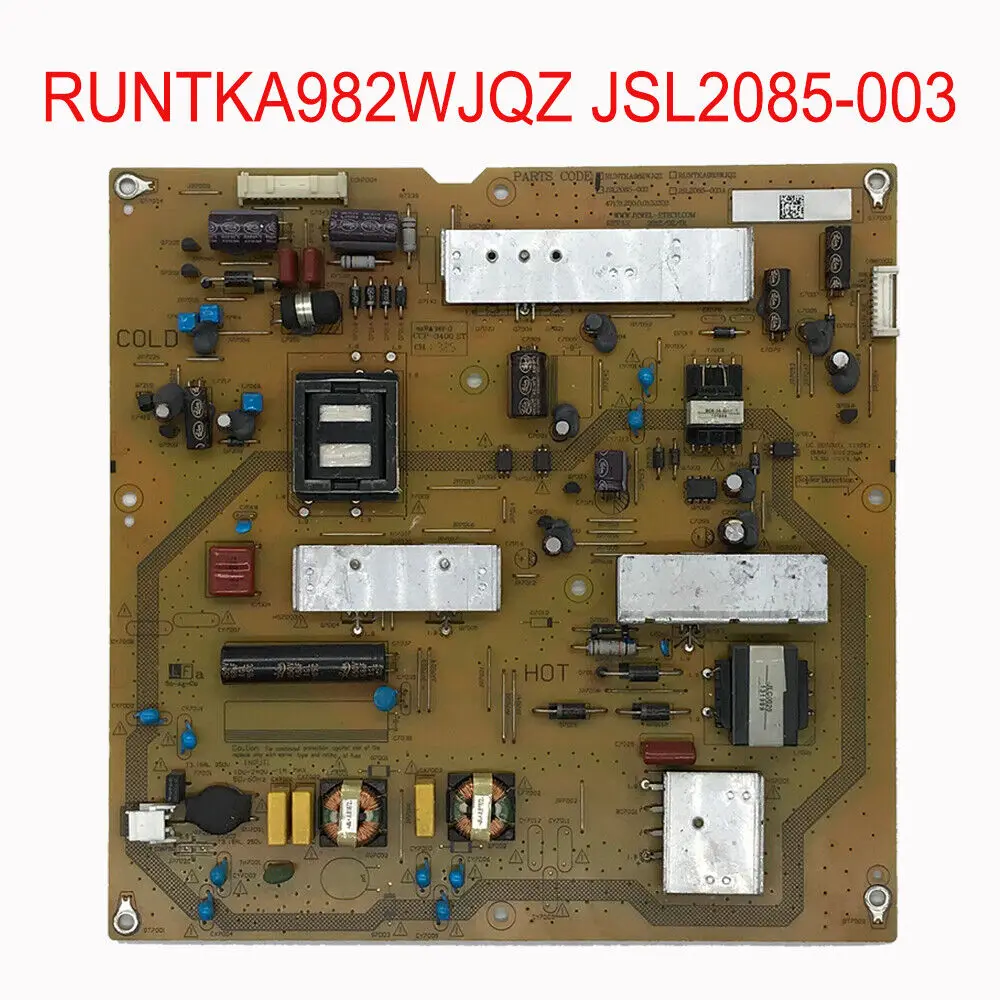

For RUNTKA982WJQZ JSL2085-003 Power Supply Board For SHARP LCD-40NX116A LCD-40DS30A