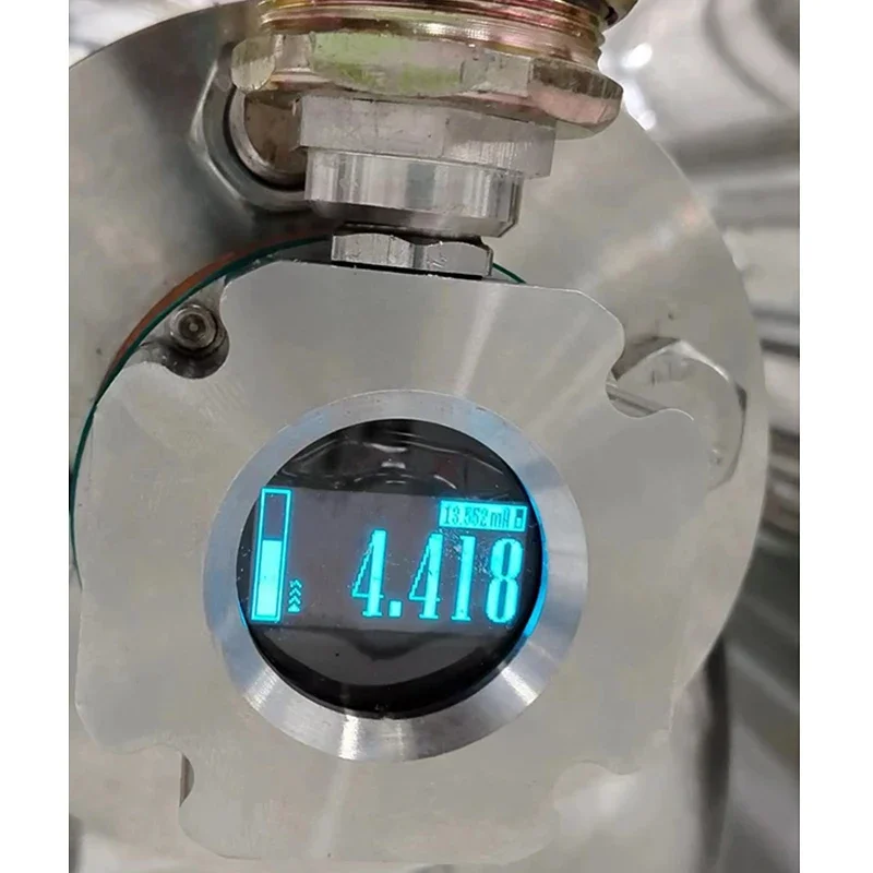 Радарный уровнемер резервуара Передатчик уровня Rada Датчик жидкости 120 ГГц с