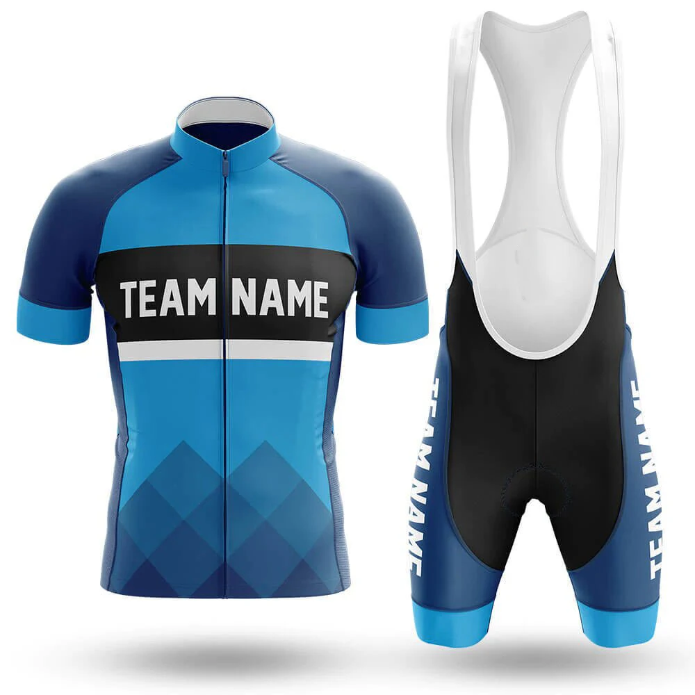

2022 Custom Team Name S15- Men's Cycling Jersey And Bib Shorts Suit