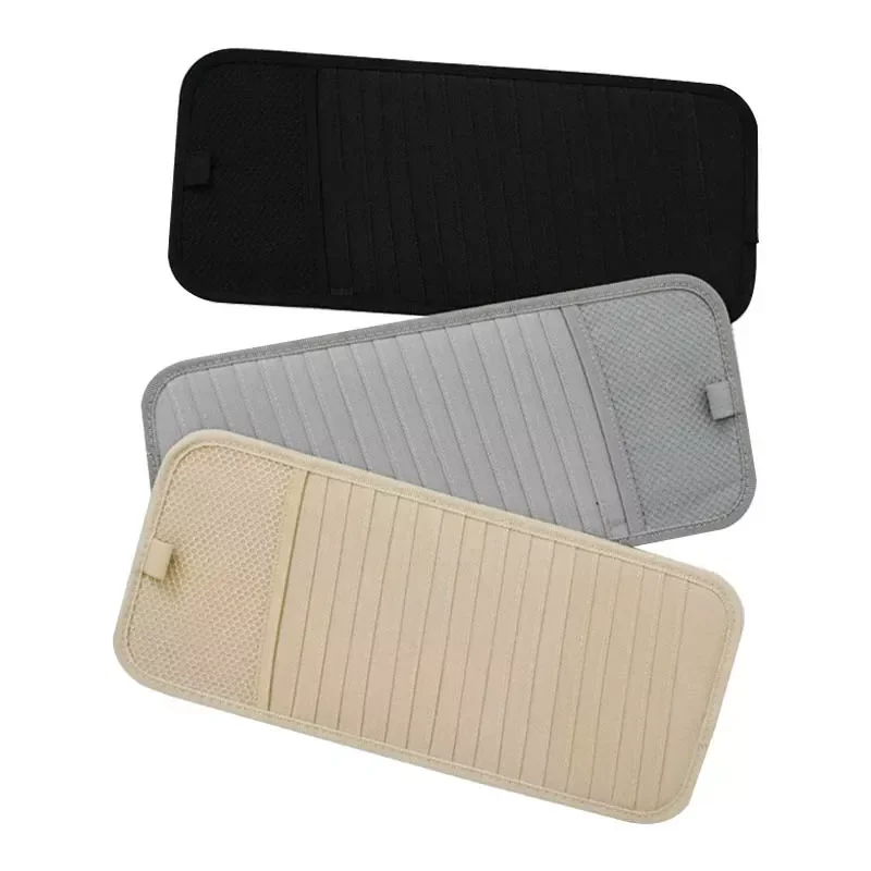 

NEW color Portable Sunshade 12 Disc Capacity DVD CD Case for Car Media Storage CD Bag -25