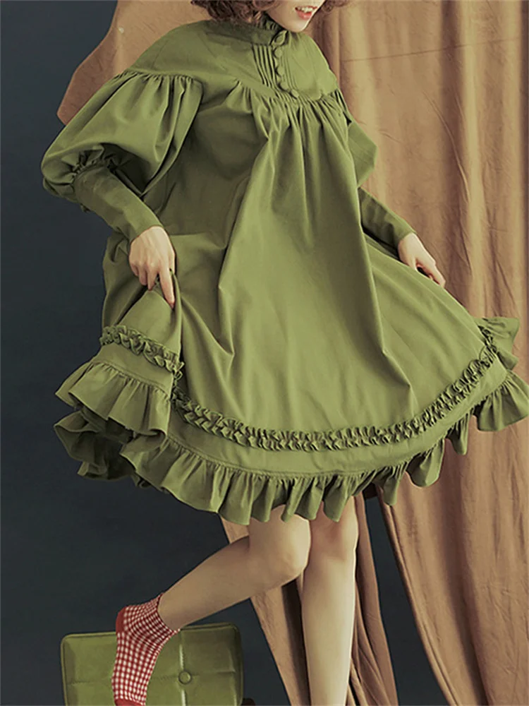 

2023 New Vintage Gothic Lolita Dress Japanese Soft Sister Black Dresses Punk Cotton Women Princess Dress Girl Halloween Costume