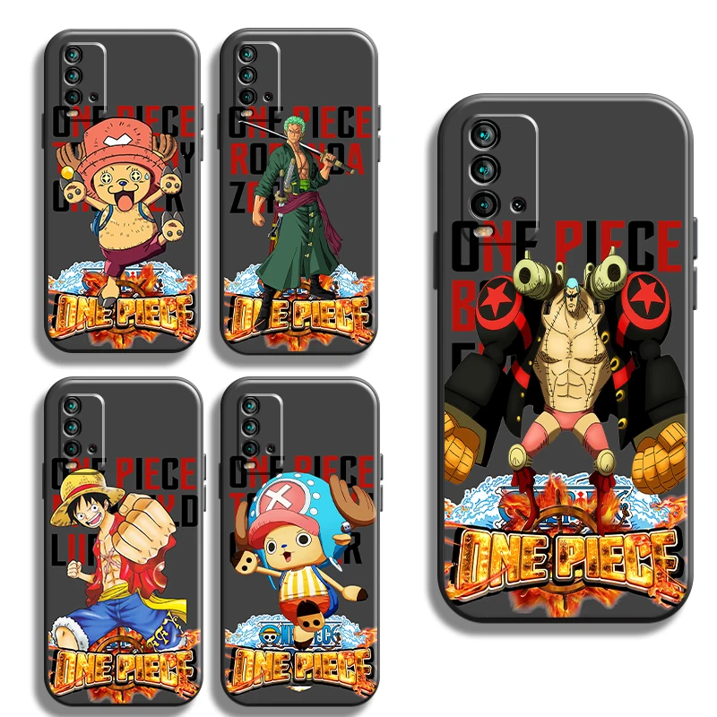 

ONE PIECE Anime Cartoon Phone Cases For Xiaomi Redmi Note 10 10S 10 Pro POCO F3 GT X3 GT M3 Pro X3 NFC ShockProof Unisex Funda