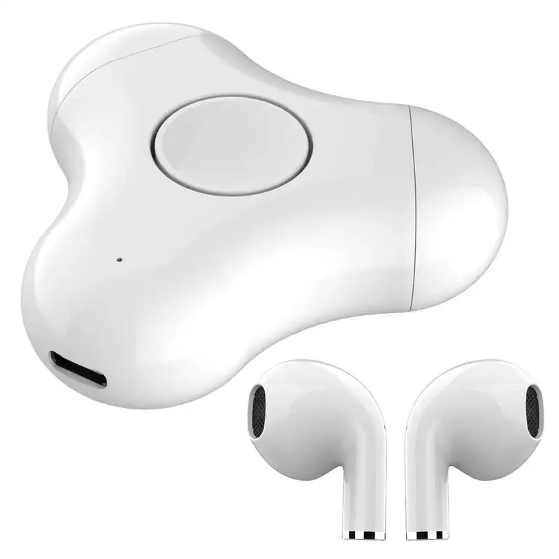 

Wireless Fingertip Gyroscope Headset Fingertip Rotating Wireless Headphone Dustproof Waterproof Wireless Mobile Phone Earphone