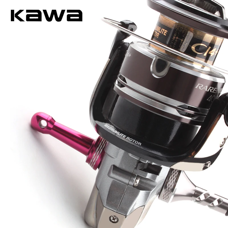 Kawa Fishing Reel Stand Lock Type Reel Stand Weight 9g R3/3.5mm Suit For Shimano And Daiwa Reels Length 42mm Reel Holder DIY images - 6