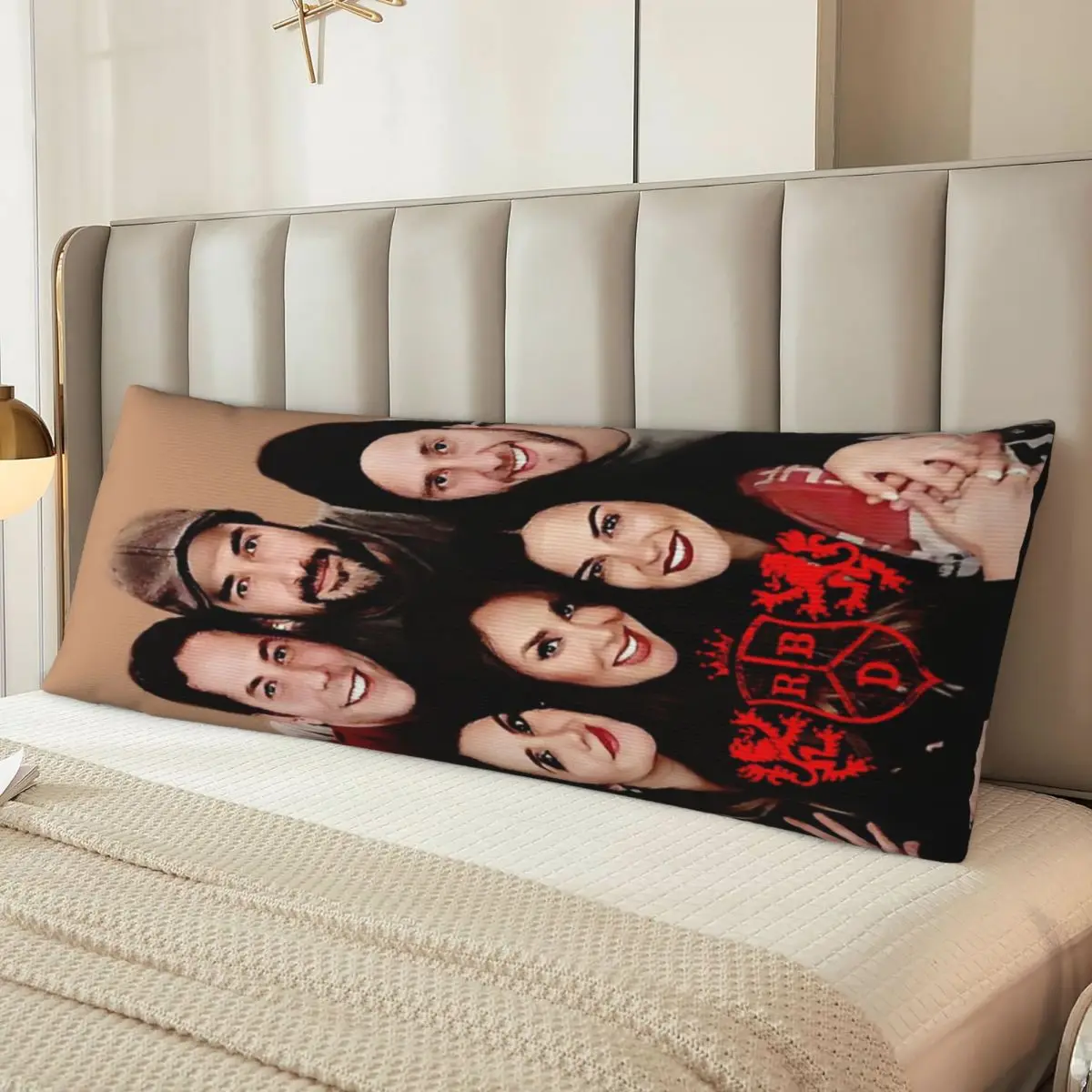 Наволочка для подушки Rbd Studio с красным логотипом (9) 20x60 дюймов